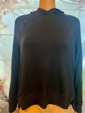 Hype Black Hooded Pullover